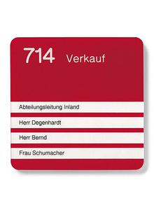 Türschild B