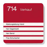 Türschild B